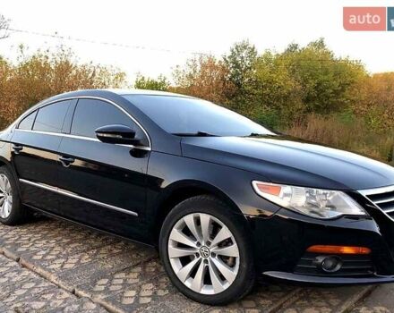 Черный Фольксваген CC / Passat CC, объемом двигателя 2 л и пробегом 270 тыс. км за 9500 $, фото 1 на Automoto.ua