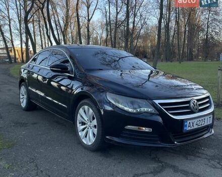 Черный Фольксваген CC / Passat CC, объемом двигателя 1.98 л и пробегом 284 тыс. км за 7500 $, фото 1 на Automoto.ua