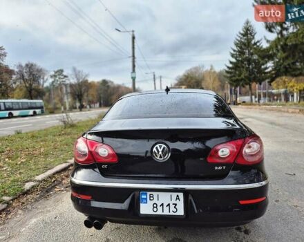 Черный Фольксваген CC / Passat CC, объемом двигателя 1.98 л и пробегом 260 тыс. км за 7500 $, фото 1 на Automoto.ua