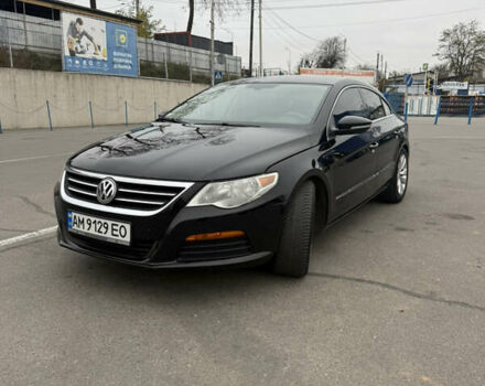 Черный Фольксваген CC / Passat CC, объемом двигателя 1.98 л и пробегом 248 тыс. км за 7999 $, фото 2 на Automoto.ua