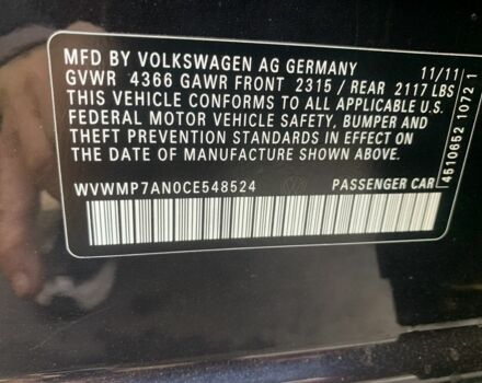 Чорний Фольксваген CC / Passat CC, об'ємом двигуна 0.2 л та пробігом 209 тис. км за 8700 $, фото 19 на Automoto.ua