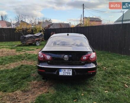 Черный Фольксваген CC / Passat CC, объемом двигателя 1.98 л и пробегом 209 тыс. км за 8700 $, фото 6 на Automoto.ua
