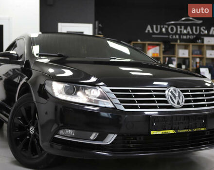Черный Фольксваген CC / Passat CC, объемом двигателя 1.98 л и пробегом 212 тыс. км за 8900 $, фото 1 на Automoto.ua