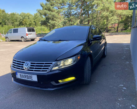 Черный Фольксваген CC / Passat CC, объемом двигателя 2 л и пробегом 216 тыс. км за 9200 $, фото 1 на Automoto.ua