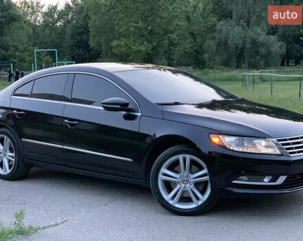Черный Фольксваген CC / Passat CC, объемом двигателя 1.98 л и пробегом 287 тыс. км за 9800 $, фото 1 на Automoto.ua