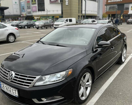 Черный Фольксваген CC / Passat CC, объемом двигателя 1.98 л и пробегом 208 тыс. км за 10000 $, фото 1 на Automoto.ua