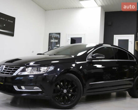 Черный Фольксваген CC / Passat CC, объемом двигателя 1.98 л и пробегом 212 тыс. км за 8900 $, фото 2 на Automoto.ua