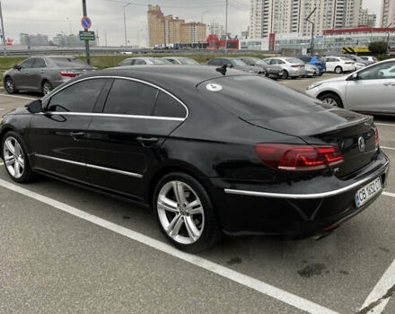 Черный Фольксваген CC / Passat CC, объемом двигателя 1.98 л и пробегом 208 тыс. км за 10000 $, фото 3 на Automoto.ua