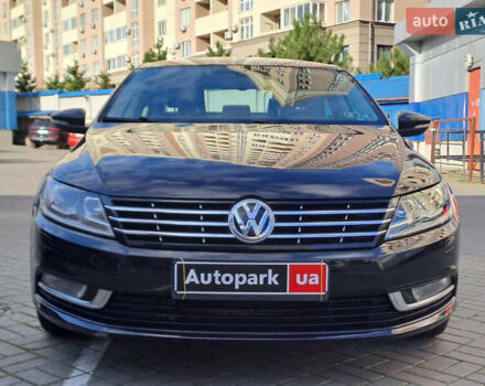 Черный Фольксваген CC / Passat CC, объемом двигателя 2 л и пробегом 172 тыс. км за 11190 $, фото 1 на Automoto.ua