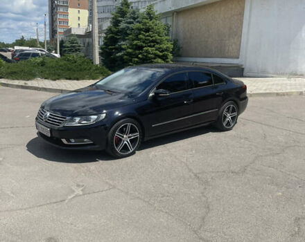 Черный Фольксваген CC / Passat CC, объемом двигателя 2 л и пробегом 203 тыс. км за 13100 $, фото 1 на Automoto.ua