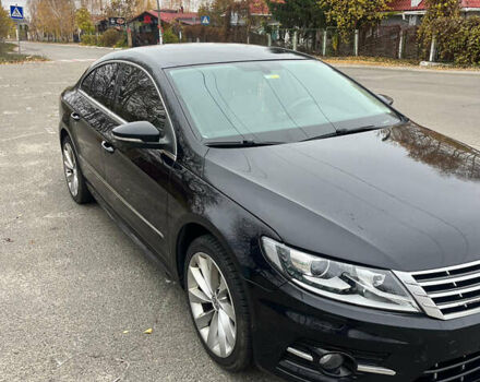 Черный Фольксваген CC / Passat CC, объемом двигателя 1.98 л и пробегом 175 тыс. км за 9800 $, фото 1 на Automoto.ua