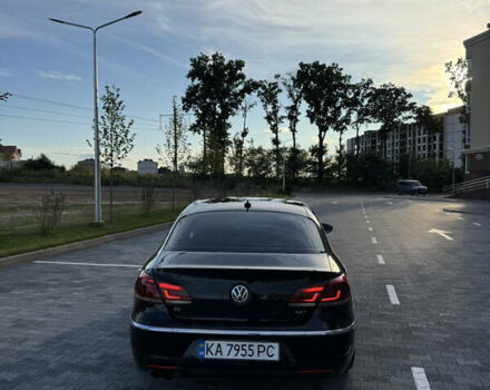 Черный Фольксваген CC / Passat CC, объемом двигателя 1.98 л и пробегом 170 тыс. км за 10000 $, фото 2 на Automoto.ua