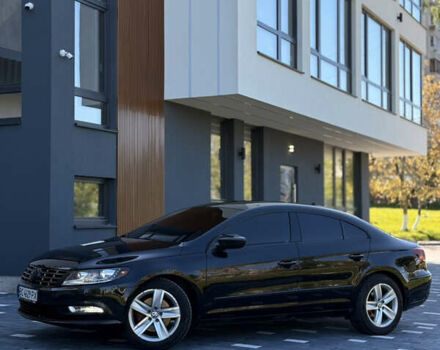 Черный Фольксваген CC / Passat CC, объемом двигателя 1.98 л и пробегом 190 тыс. км за 10000 $, фото 2 на Automoto.ua