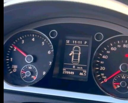 Черный Фольксваген CC, объемом двигателя 2 л и пробегом 270 тыс. км за 7900 $, фото 2 на Automoto.ua