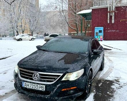 Черный Фольксваген CC, объемом двигателя 2 л и пробегом 225 тыс. км за 9300 $, фото 2 на Automoto.ua