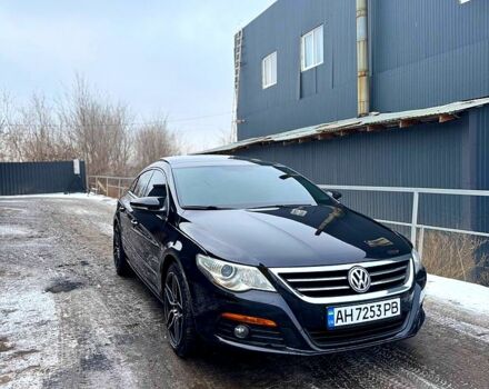 Черный Фольксваген CC, объемом двигателя 2 л и пробегом 225 тыс. км за 9300 $, фото 1 на Automoto.ua