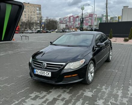 Черный Фольксваген CC / Passat CC, объемом двигателя 2 л и пробегом 215 тыс. км за 9200 $, фото 1 на Automoto.ua