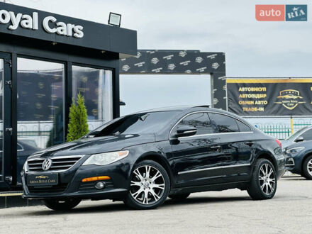 Черный Фольксваген CC / Passat CC, объемом двигателя 1.98 л и пробегом 328 тыс. км за 7100 $, фото 1 на Automoto.ua