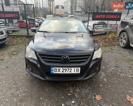 Черный Фольксваген CC / Passat CC, объемом двигателя 1.98 л и пробегом 168 тыс. км за 5900 $, фото 1 на Automoto.ua