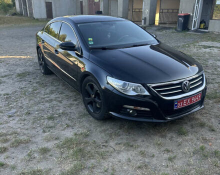 Черный Фольксваген CC / Passat CC, объемом двигателя 1.8 л и пробегом 245 тыс. км за 8500 $, фото 1 на Automoto.ua