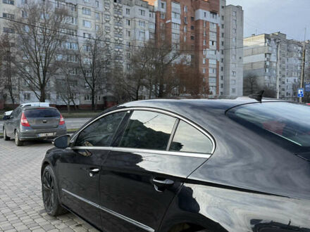 Черный Фольксваген CC / Passat CC, объемом двигателя 1.98 л и пробегом 262 тыс. км за 6100 $, фото 1 на Automoto.ua