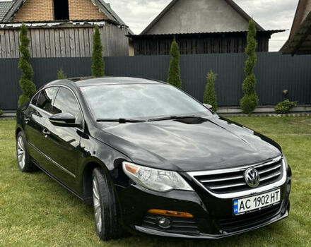 Черный Фольксваген CC / Passat CC, объемом двигателя 1.98 л и пробегом 274 тыс. км за 7700 $, фото 1 на Automoto.ua