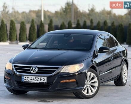 Черный Фольксваген CC / Passat CC, объемом двигателя 1.98 л и пробегом 296 тыс. км за 6350 $, фото 1 на Automoto.ua