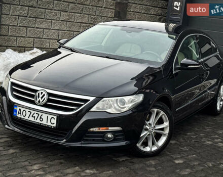 Черный Фольксваген CC / Passat CC, объемом двигателя 1.8 л и пробегом 200 тыс. км за 7700 $, фото 1 на Automoto.ua