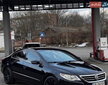 Черный Фольксваген CC / Passat CC, объемом двигателя 2 л и пробегом 210 тыс. км за 7700 $, фото 1 на Automoto.ua