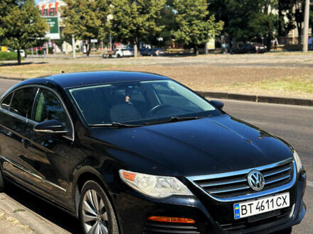 Черный Фольксваген CC / Passat CC, объемом двигателя 1.98 л и пробегом 290 тыс. км за 6000 $, фото 1 на Automoto.ua