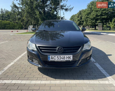 Черный Фольксваген CC / Passat CC, объемом двигателя 1.98 л и пробегом 197 тыс. км за 10200 $, фото 1 на Automoto.ua