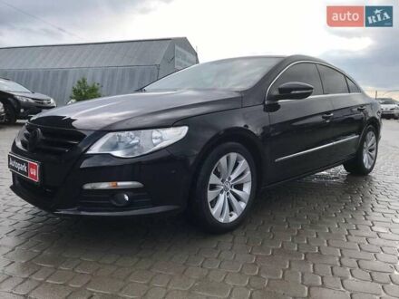 Черный Фольксваген CC / Passat CC, объемом двигателя 2 л и пробегом 240 тыс. км за 7700 $, фото 1 на Automoto.ua
