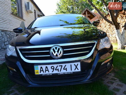 Черный Фольксваген CC / Passat CC, объемом двигателя 1.8 л и пробегом 235 тыс. км за 10900 $, фото 1 на Automoto.ua