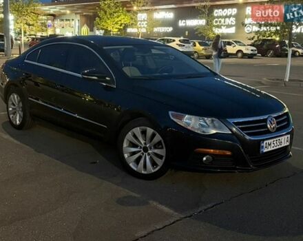 Черный Фольксваген CC / Passat CC, объемом двигателя 1.98 л и пробегом 305 тыс. км за 7500 $, фото 1 на Automoto.ua