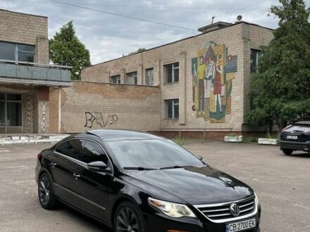 Черный Фольксваген CC / Passat CC, объемом двигателя 2 л и пробегом 154 тыс. км за 9500 $, фото 1 на Automoto.ua