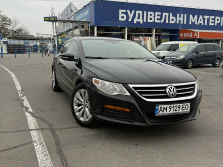 Черный Фольксваген CC / Passat CC, объемом двигателя 1.98 л и пробегом 248 тыс. км за 7999 $, фото 1 на Automoto.ua