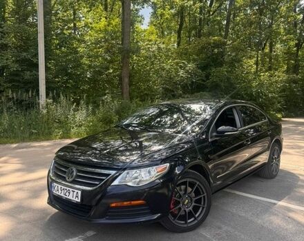 Черный Фольксваген CC / Passat CC, объемом двигателя 1.98 л и пробегом 220 тыс. км за 7500 $, фото 1 на Automoto.ua