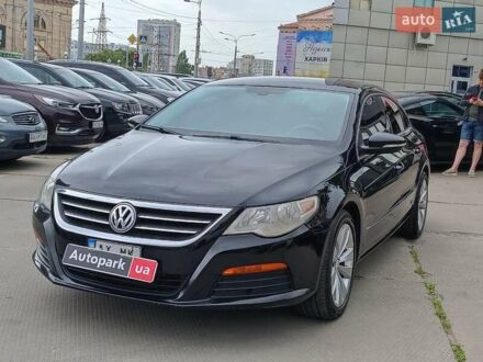 Черный Фольксваген CC / Passat CC, объемом двигателя 2 л и пробегом 253 тыс. км за 7790 $, фото 1 на Automoto.ua