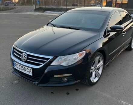 Черный Фольксваген CC / Passat CC, объемом двигателя 1.98 л и пробегом 273 тыс. км за 9500 $, фото 1 на Automoto.ua
