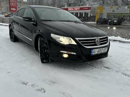 Черный Фольксваген CC / Passat CC, объемом двигателя 1.8 л и пробегом 225 тыс. км за 6400 $, фото 1 на Automoto.ua