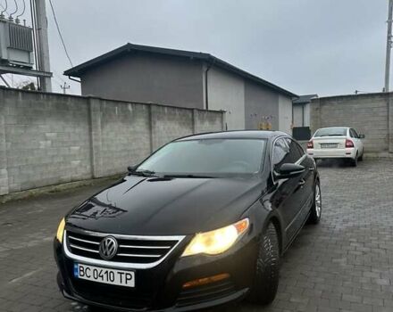 Черный Фольксваген CC / Passat CC, объемом двигателя 1.98 л и пробегом 350 тыс. км за 7800 $, фото 1 на Automoto.ua