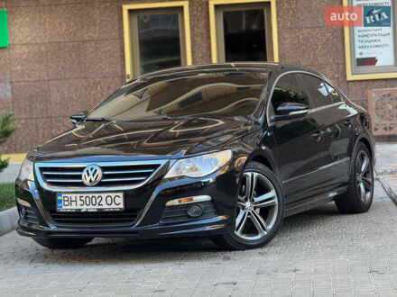 Черный Фольксваген CC / Passat CC, объемом двигателя 1.98 л и пробегом 212 тыс. км за 9500 $, фото 1 на Automoto.ua