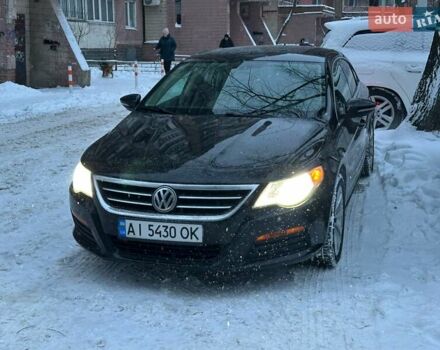 Черный Фольксваген CC / Passat CC, объемом двигателя 1.98 л и пробегом 203 тыс. км за 8000 $, фото 1 на Automoto.ua