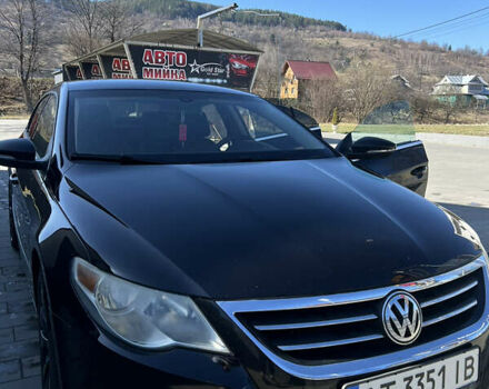 Черный Фольксваген CC / Passat CC, объемом двигателя 1.98 л и пробегом 110 тыс. км за 9100 $, фото 1 на Automoto.ua