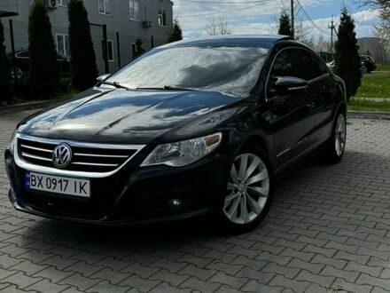 Черный Фольксваген CC / Passat CC, объемом двигателя 1.98 л и пробегом 236 тыс. км за 8500 $, фото 1 на Automoto.ua