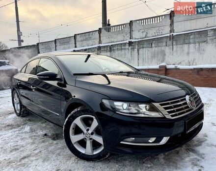 Черный Фольксваген CC / Passat CC, объемом двигателя 1.97 л и пробегом 174 тыс. км за 11500 $, фото 1 на Automoto.ua