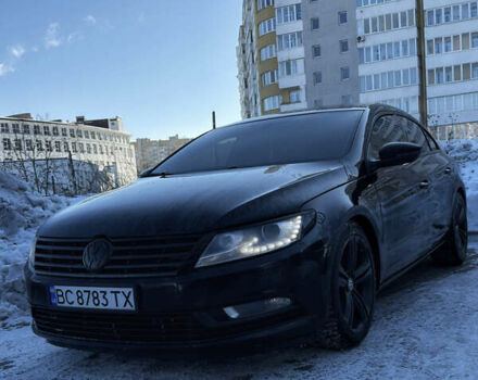 Черный Фольксваген CC / Passat CC, объемом двигателя 1.98 л и пробегом 260 тыс. км за 9500 $, фото 1 на Automoto.ua