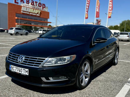 Черный Фольксваген CC / Passat CC, объемом двигателя 1.98 л и пробегом 169 тыс. км за 9300 $, фото 1 на Automoto.ua