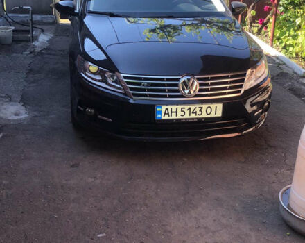 Черный Фольксваген CC / Passat CC, объемом двигателя 2 л и пробегом 212 тыс. км за 9800 $, фото 1 на Automoto.ua