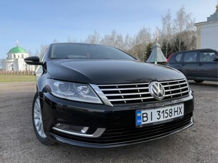 Черный Фольксваген CC / Passat CC, объемом двигателя 2 л и пробегом 210 тыс. км за 11249 $, фото 1 на Automoto.ua